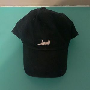 Ripndip hat with a cat